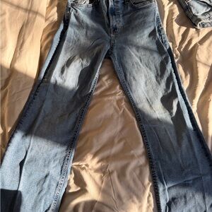 Mango Light Blue Denim Jeans
